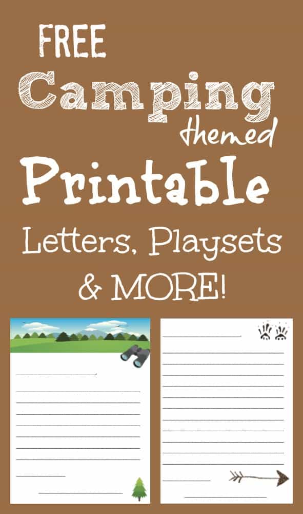 Free Printable Camping Letters for Summer Camp Exploration America