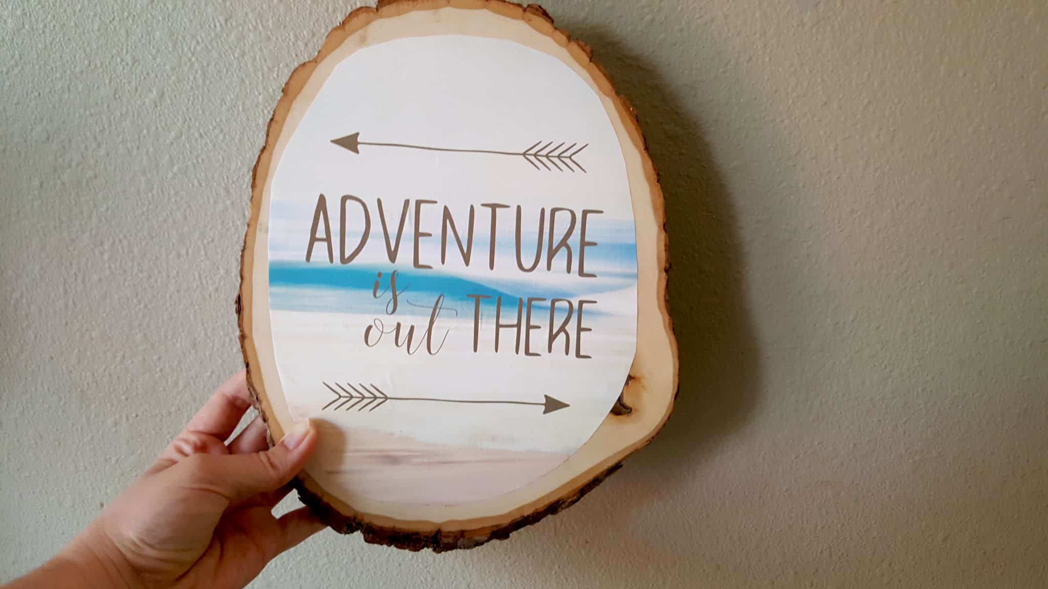 Printable Travel Wall Art Adventure is Out There