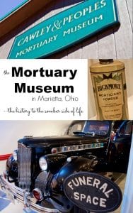 Mortuary Museum History in Marietta Ohio