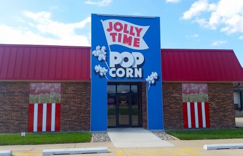 Koated Kernels Jolly Time Popcorn Shop in Sioux City, Iowa