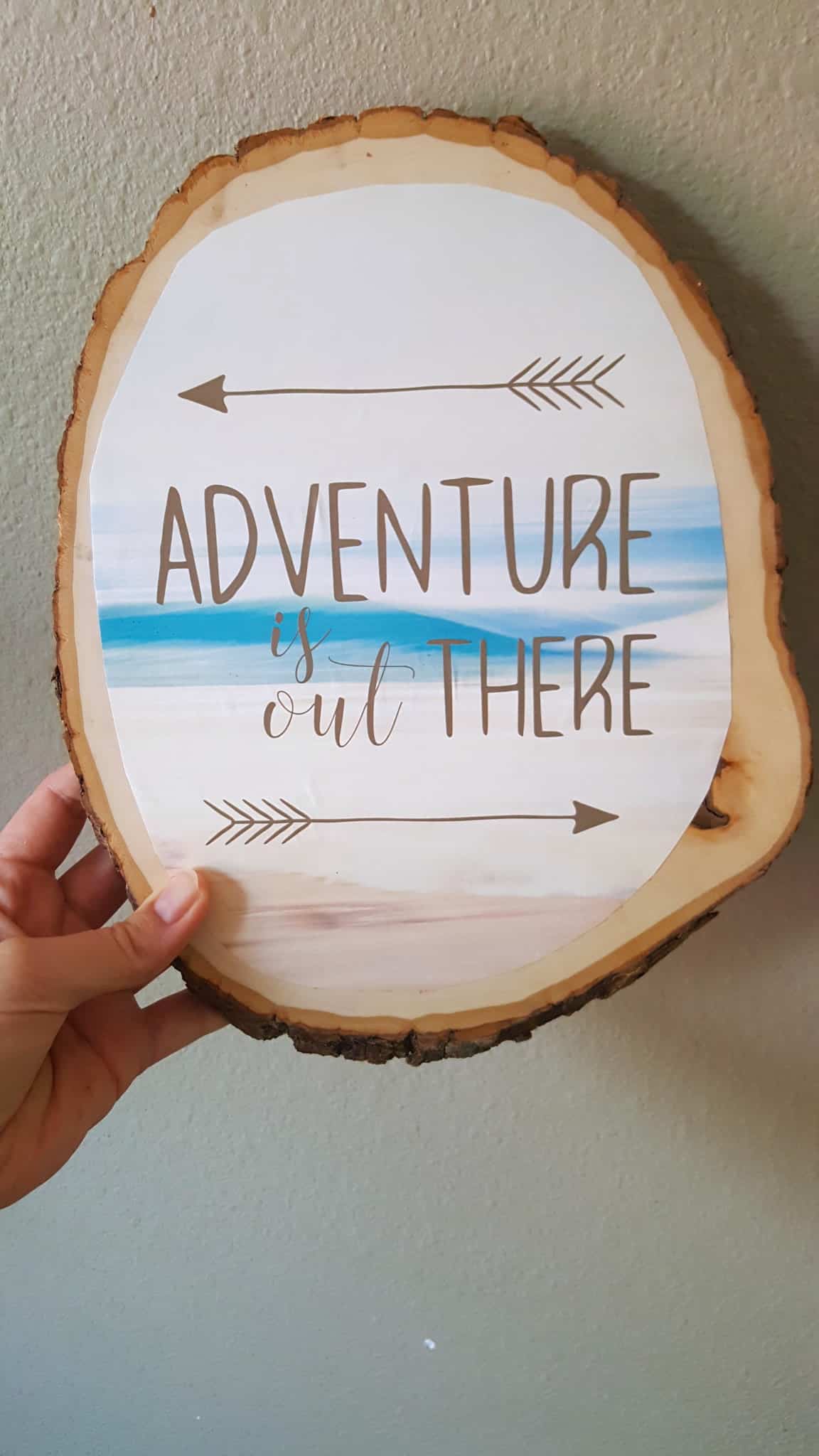 Printable Travel Art - Adventure is Out There Home & Camper Decor