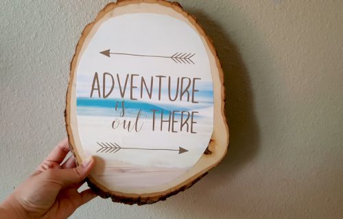 Printable Travel Wall Art: Adventure is Out There