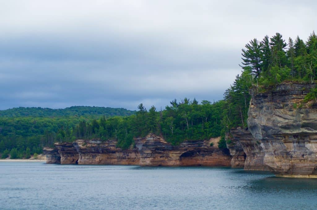 Pictured Rocks Cruise on Lake Superior in Munising Michigan