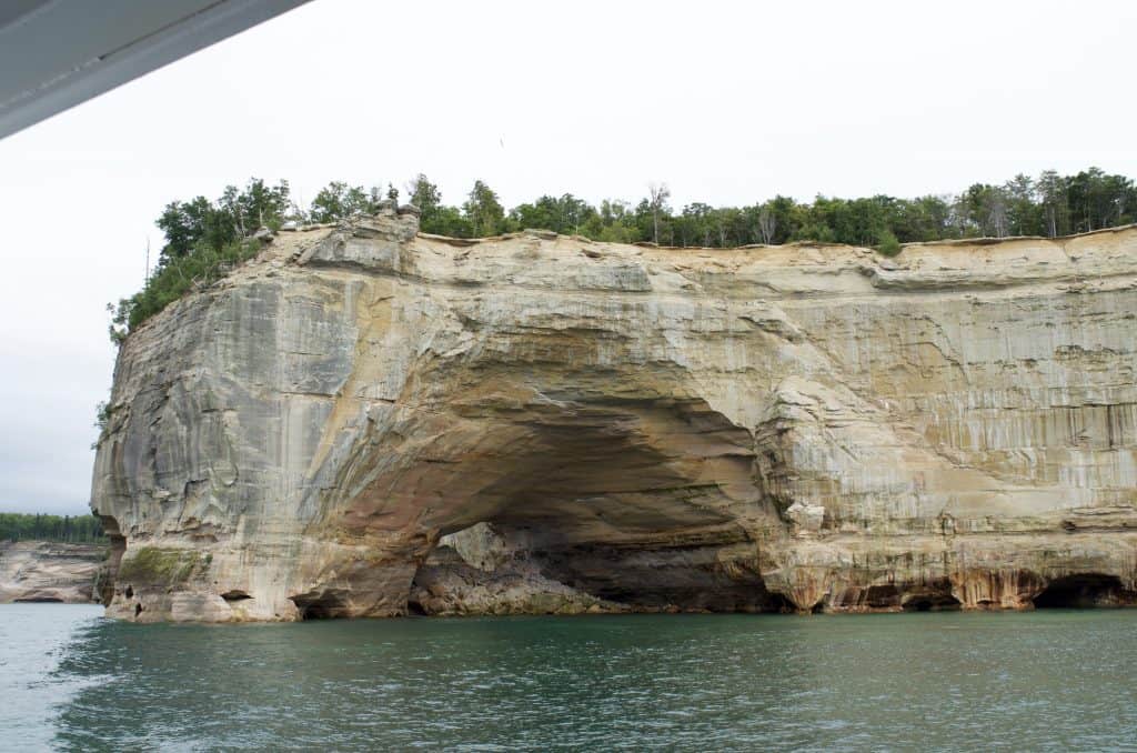 Pictured Rocks Cruise on Lake Superior in Munising Michigan