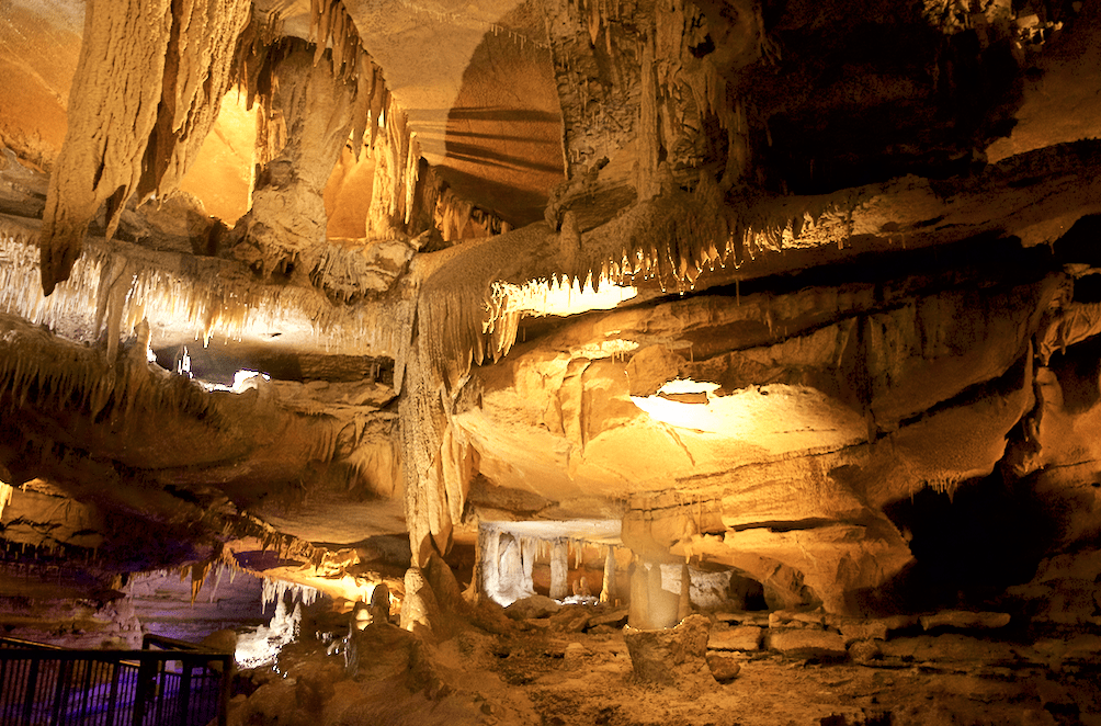 inside of cave room