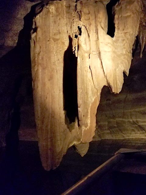 cave formation in Bluespring Caverns