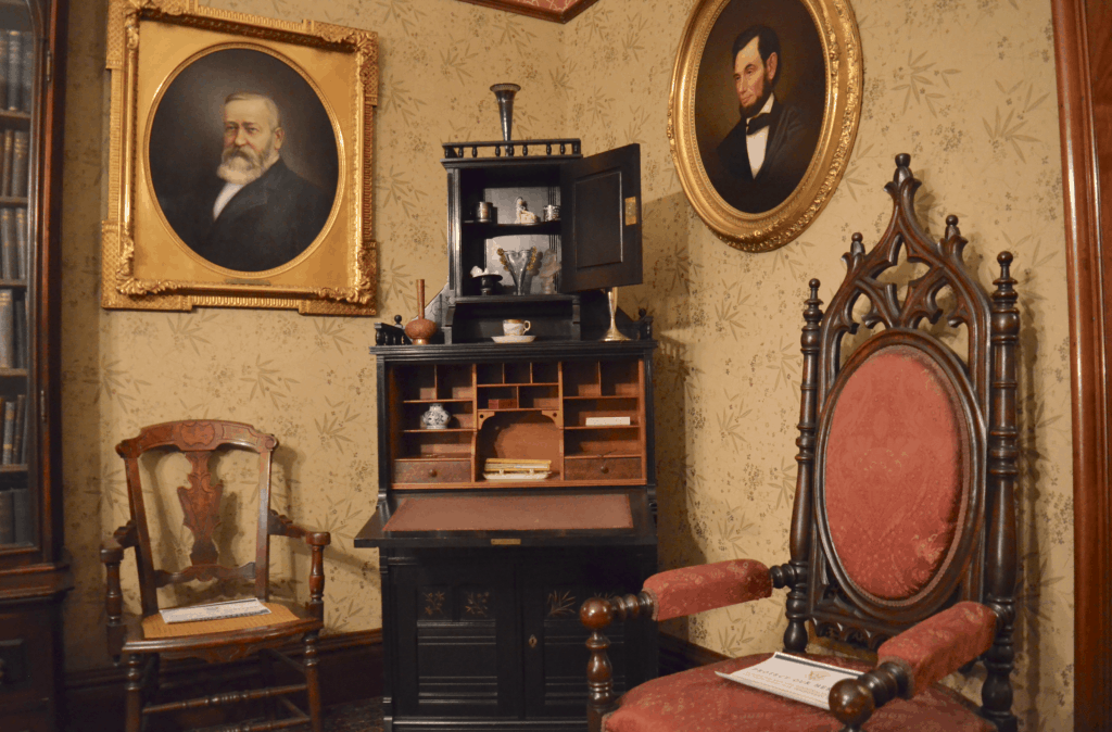 Benjamin Harrison home desk