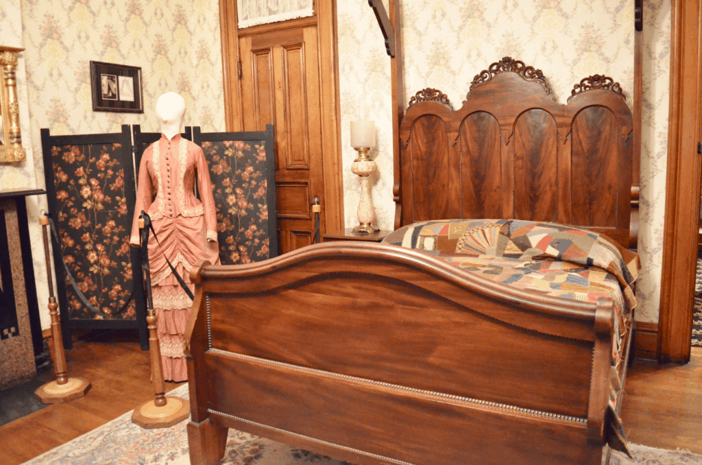 Benjamin Harrison home bedroom
