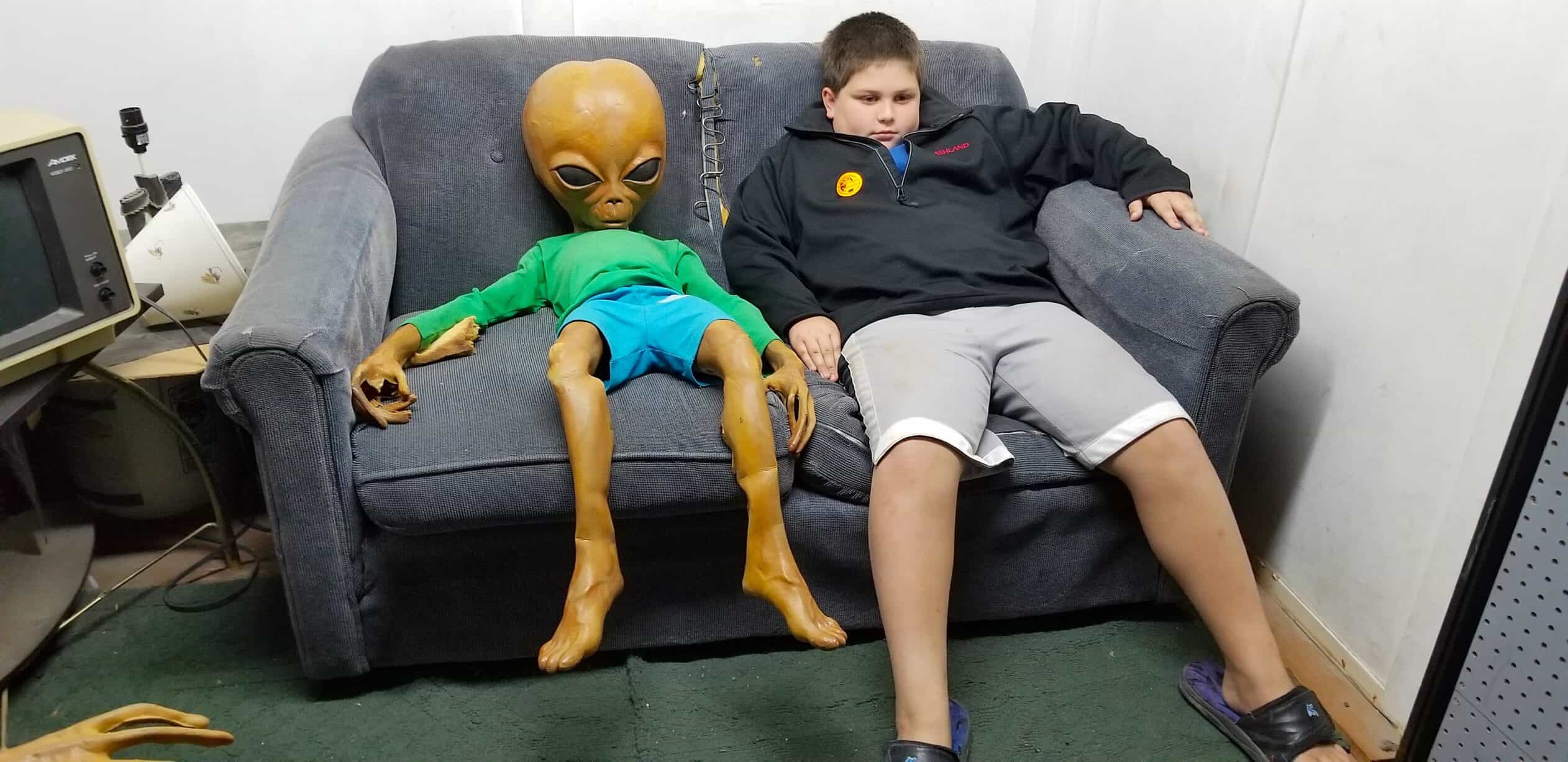 Alien Display in Roswell New Mexico