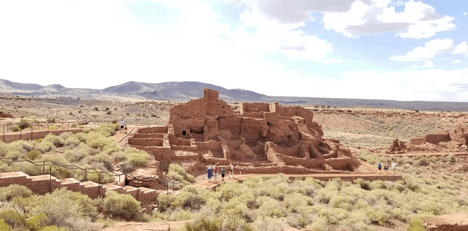 view of Wupatki National Monument