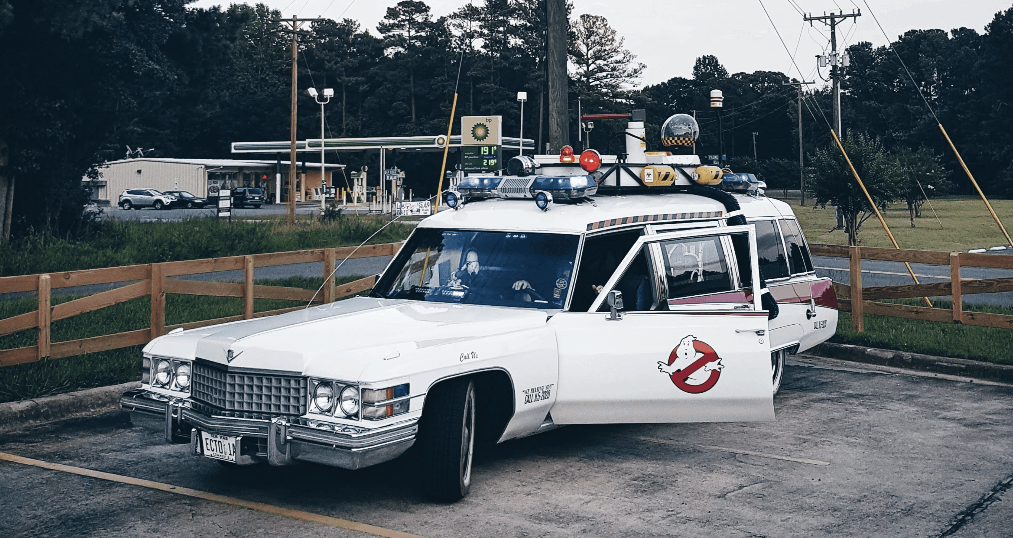 Ghostbusters Ectomobile fan car