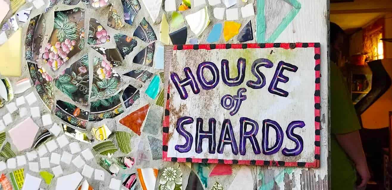 house of shards mosaic tiles