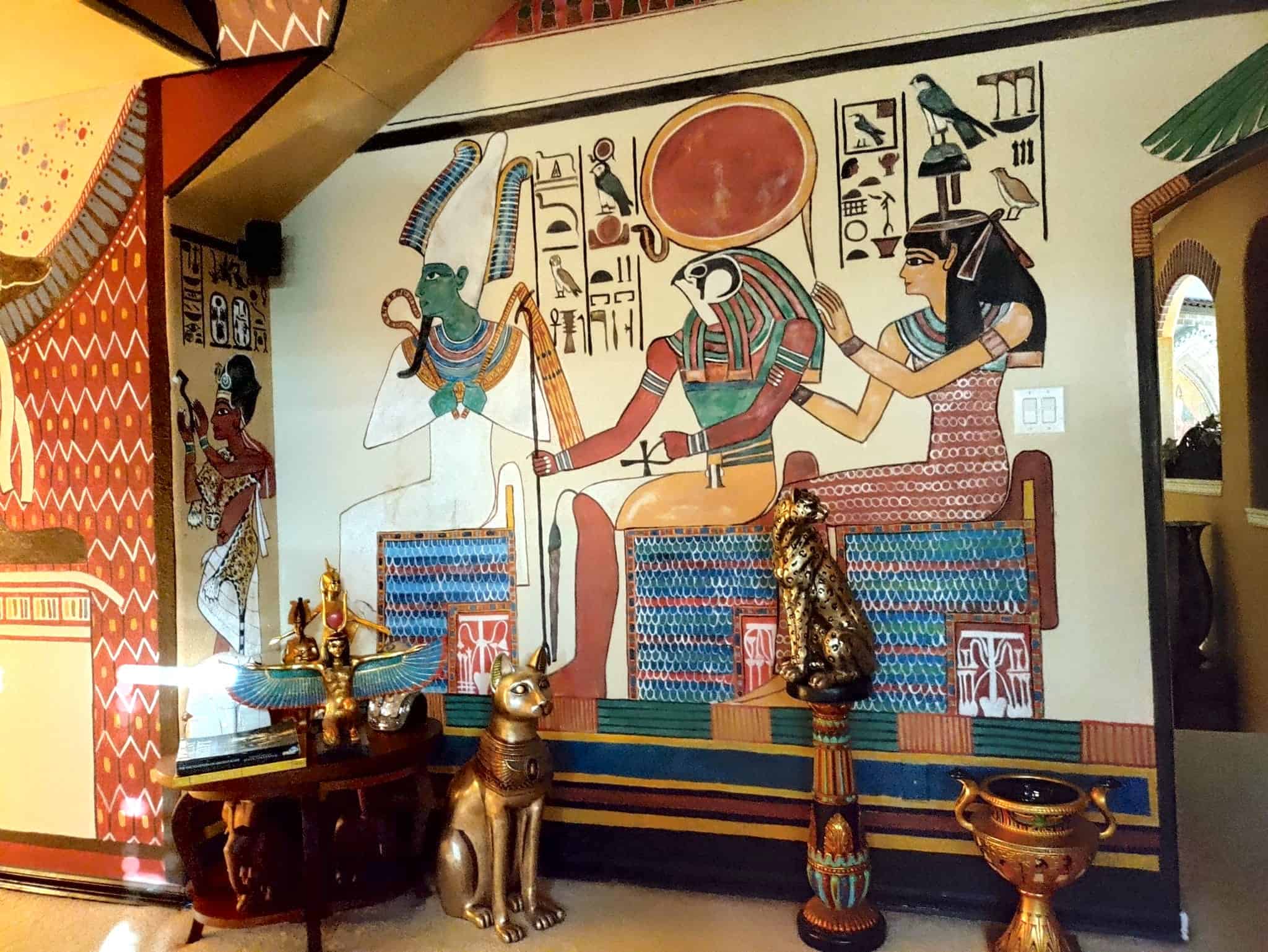 Egyptian room in Houston