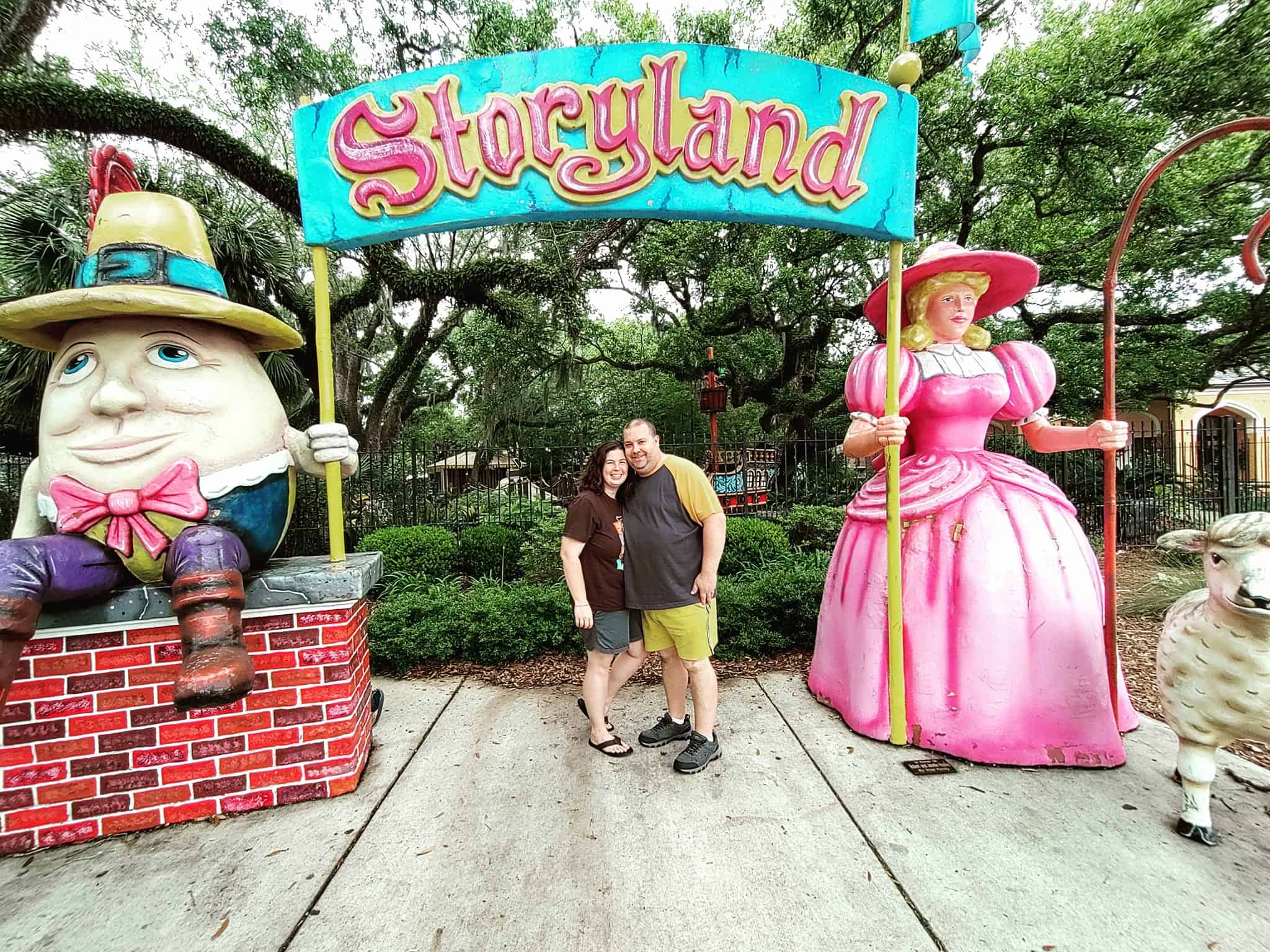 entrance to storyland city park new orleans