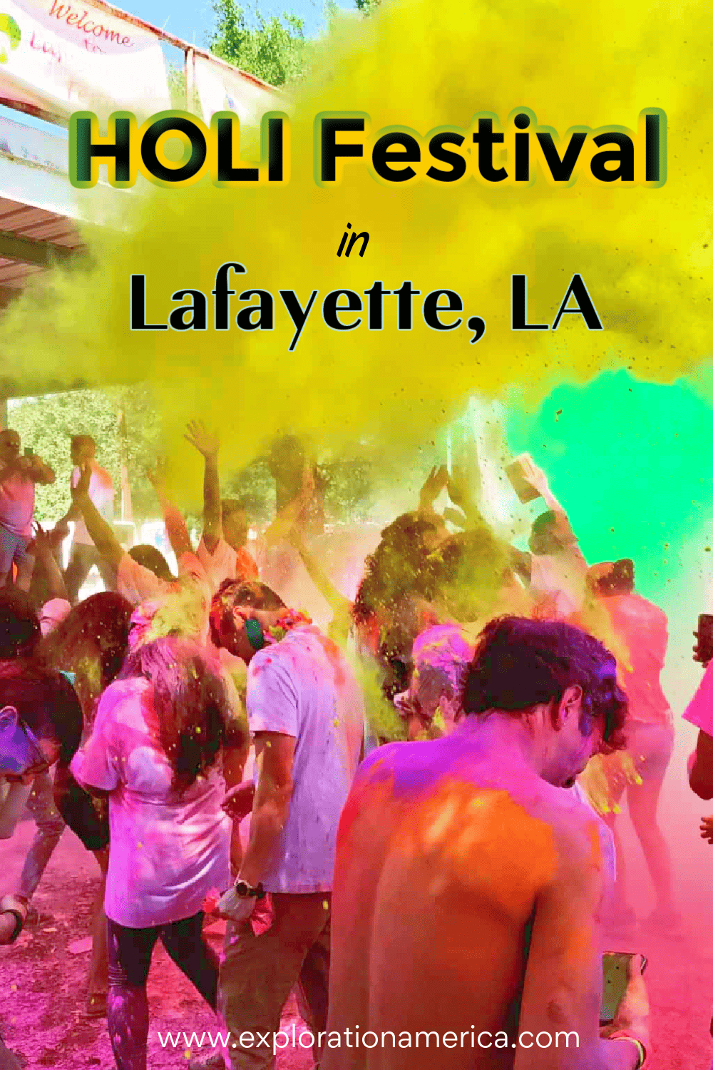 Holi Festival Lafayette LA