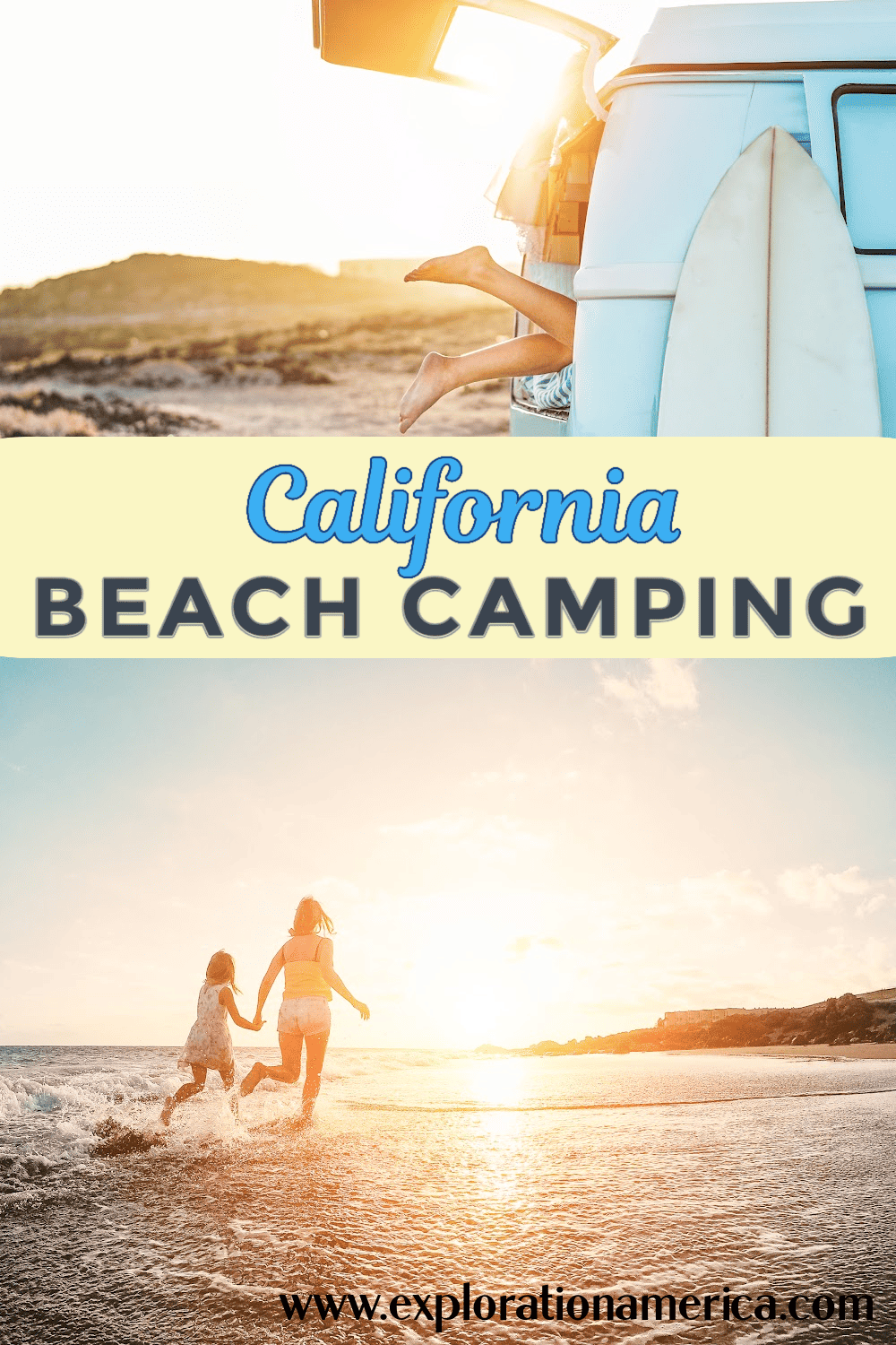 Where to Camp on the beach in california