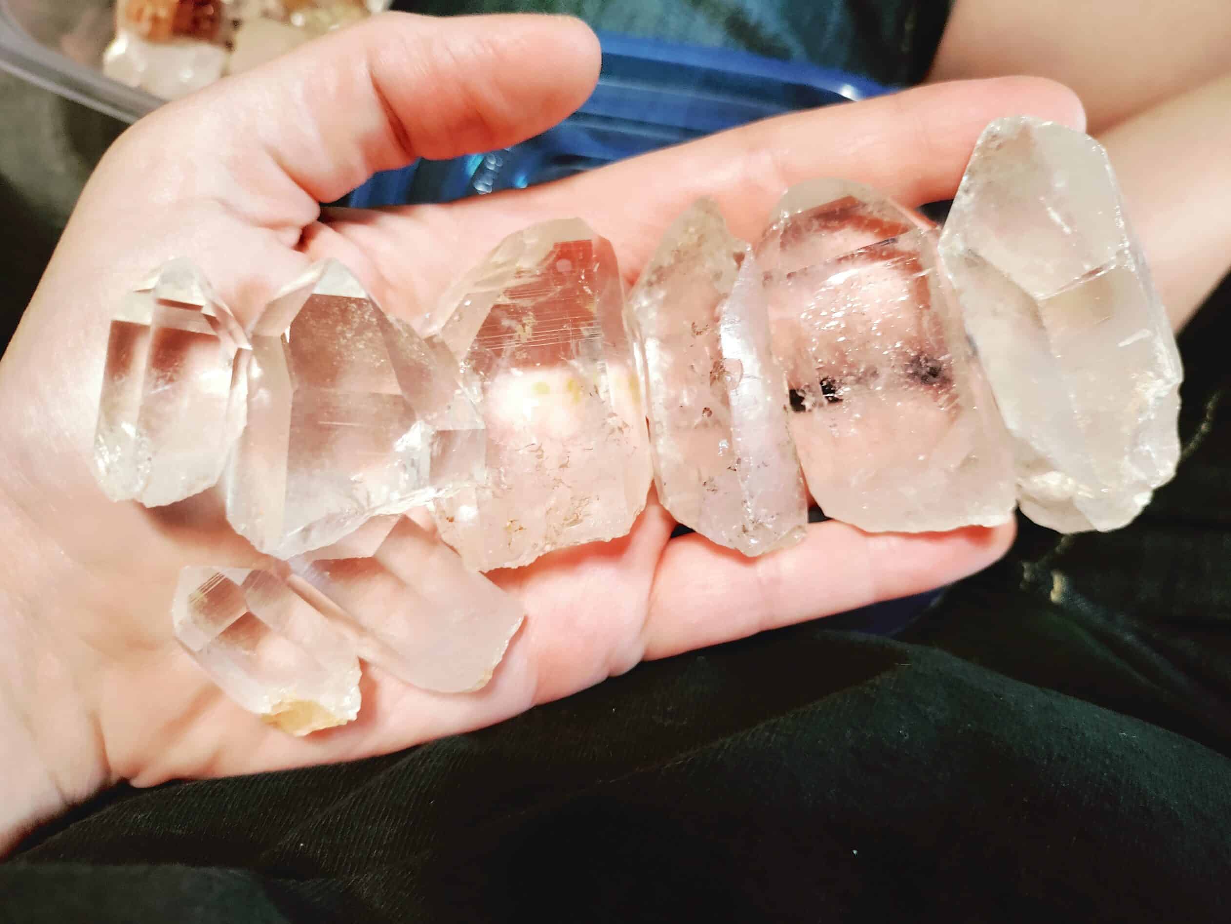 crystals from the quartz mines in arkansas